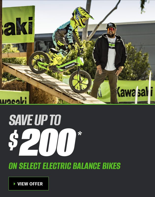 Save Up To $200 On Select Electric Balance Bikes