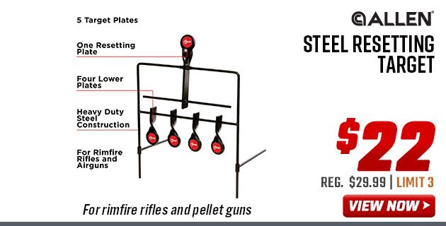 Allen Co. Steel Resetting Target