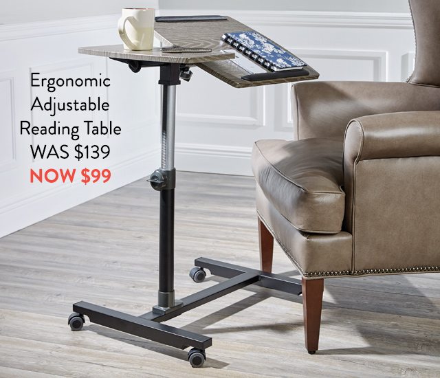 Ergonomic Adjustable Reading Table