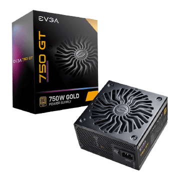 EVGA SuperNOVA 750 GT 750 Watt 80 Plus Gold ATX Fully Modular Power Supply