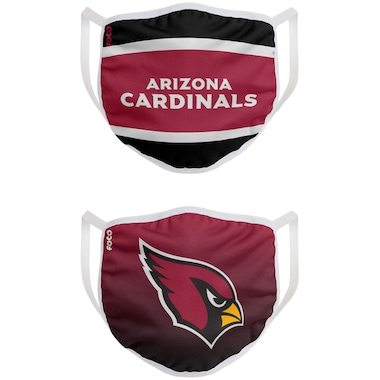 Arizona Cardinals FOCO Adult Printed Face Covering 2-Pack