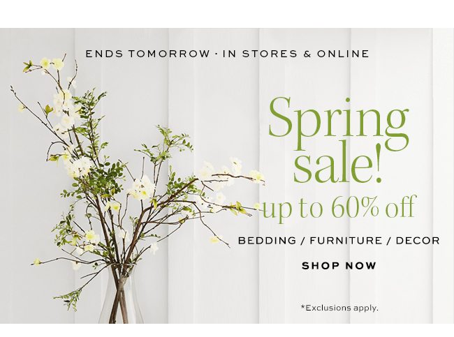 Spring Sale