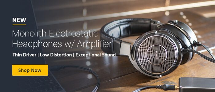 monolith electrostatic headphones