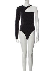 Cowl Neck Long Sleeve Bodysuit