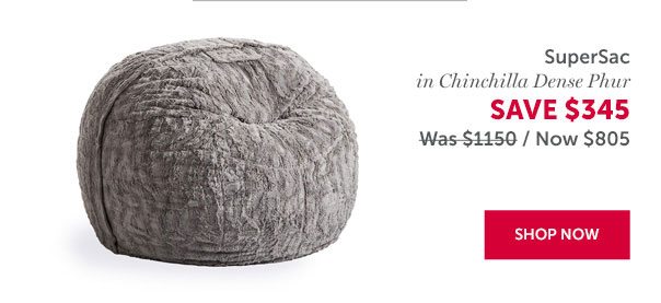 SuperSac in Chinchilla Dense Phur | SAVE $345 | SHOP NOW >>