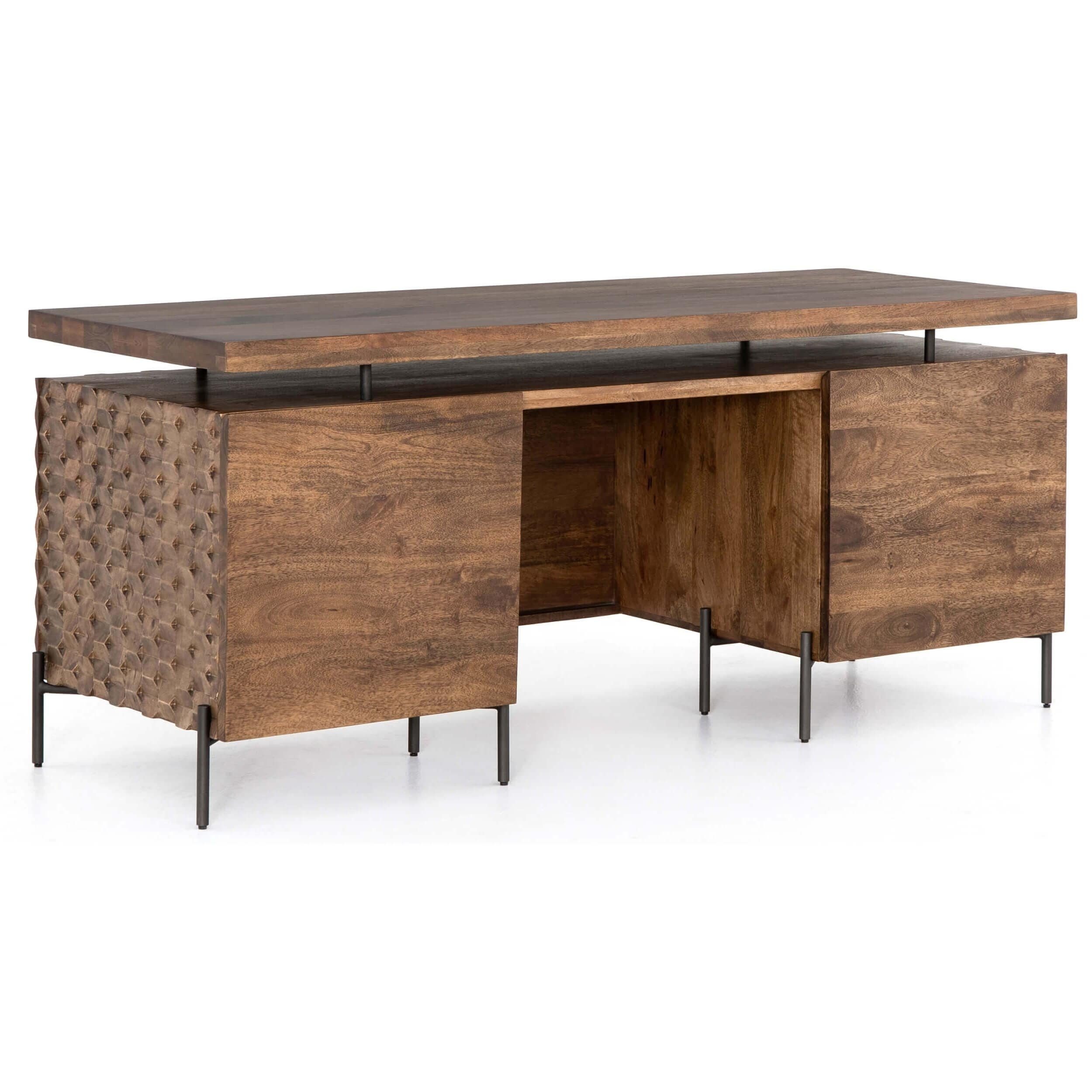 Image of Raffael Desk, Antique Brown