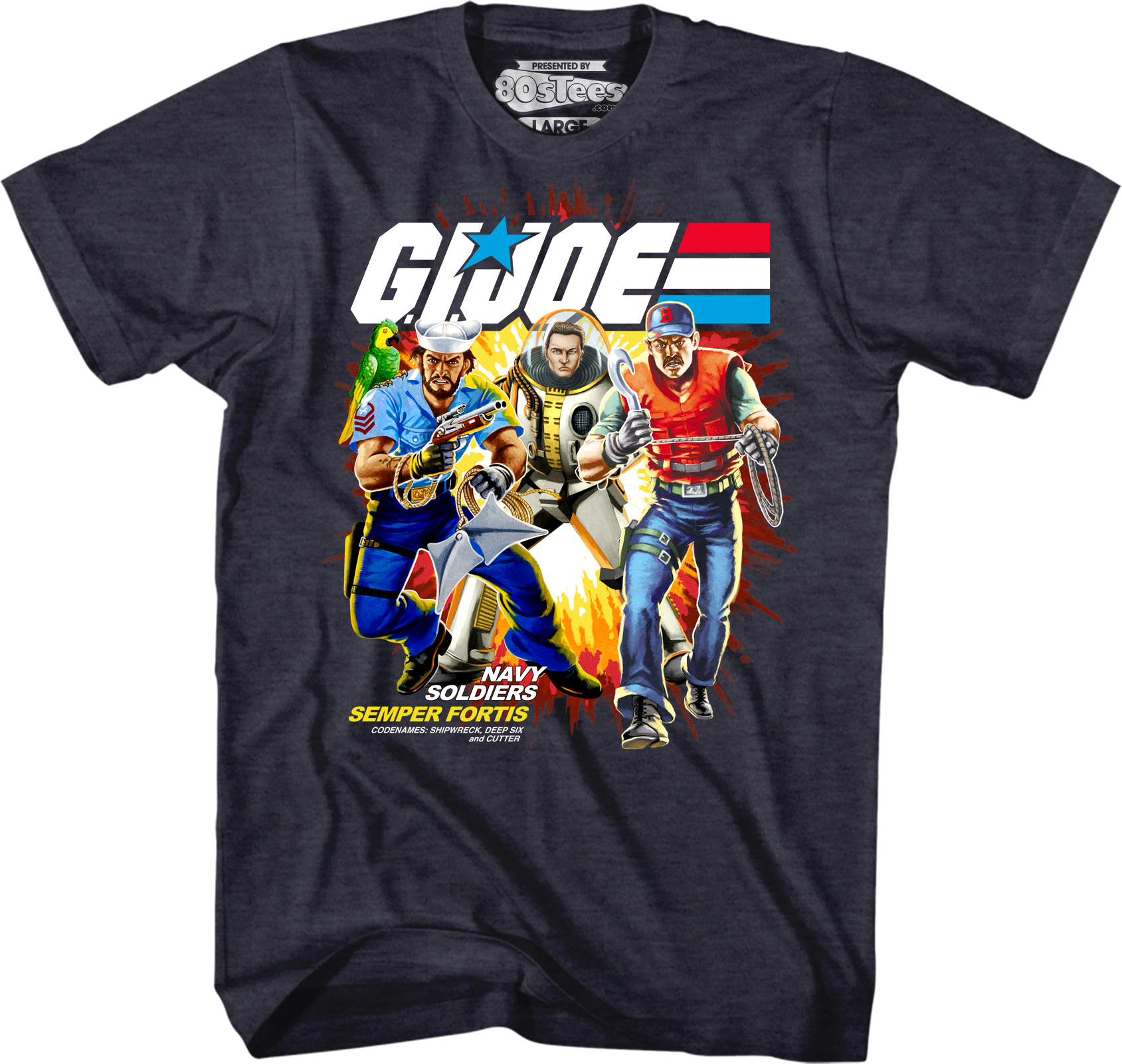 Navy Soldiers GI Joe T-Shirt