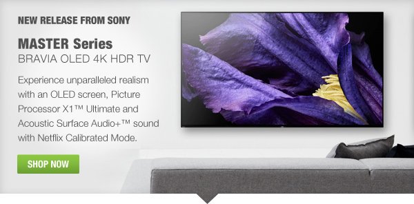 The new Master Series from Sony