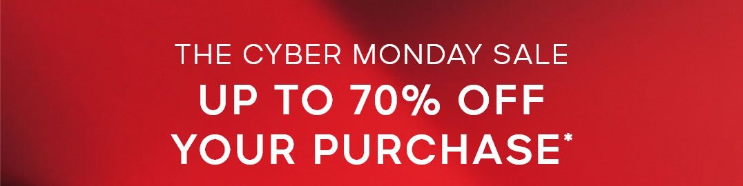 THE CYBER MONDAY SALE
