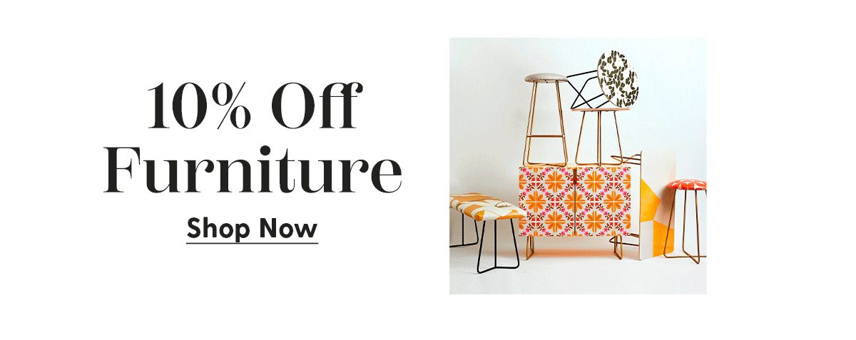 10% Off Furniture | Shop Now