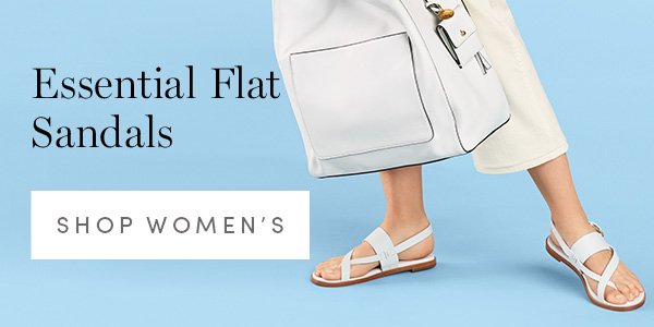 Essential Flat Sandals | SHOP WOMEN'S