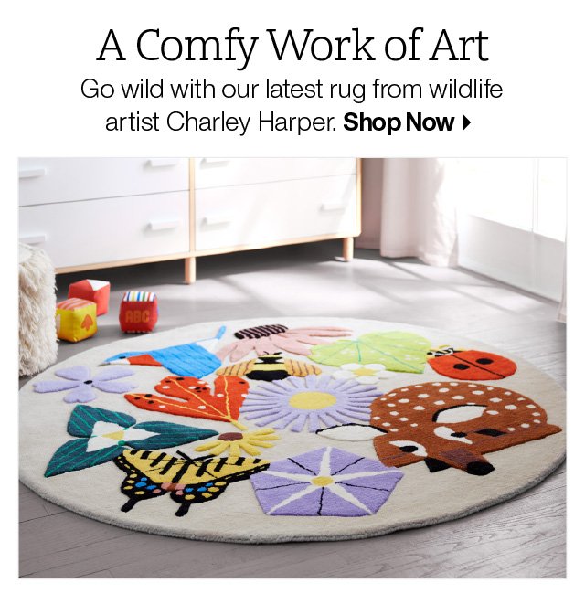 Shop Charley Harper Round Nature Rug