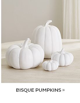 Bisque Pumpkins