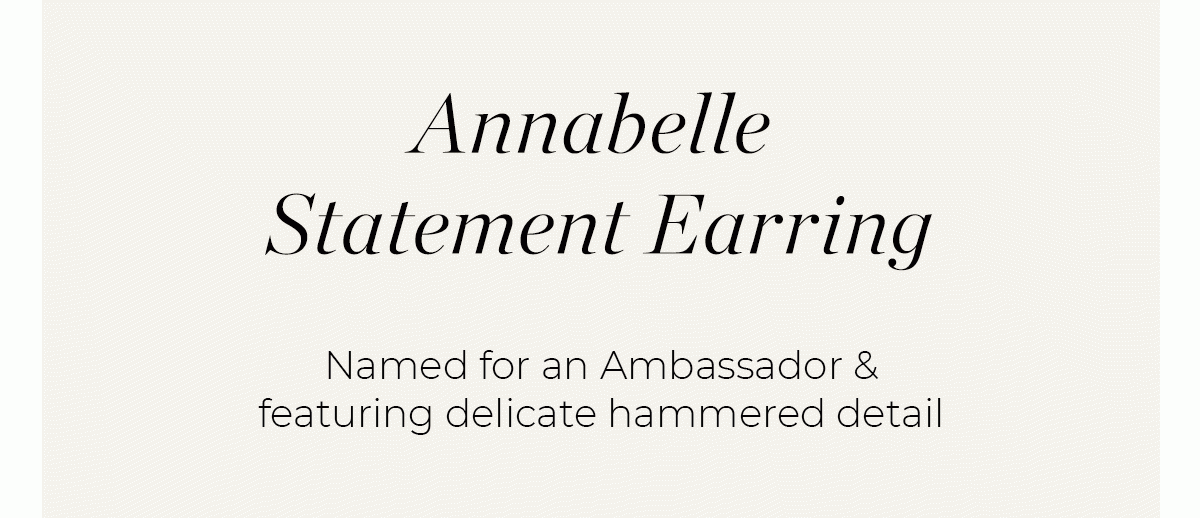 Annabelle Statement Earring