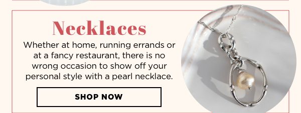 Shop pearl necklaces