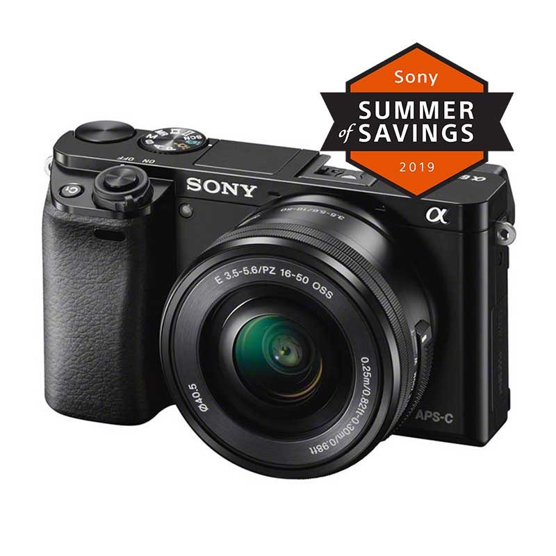 SONY ALPHA A6000 W/16-50MM LENS (BLACK)