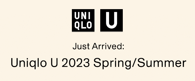 LOGO - UNIQLO U 2023 SPRING/SUMMER