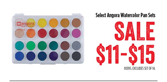 Select Angora Watercolor Pan Sets - SALE! $11-$15