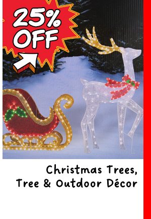 Christmas Trees, Tree & Outdoor Decor