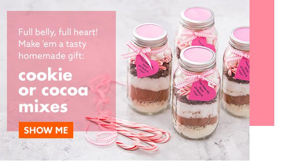 Cookie or Cocoa mixes