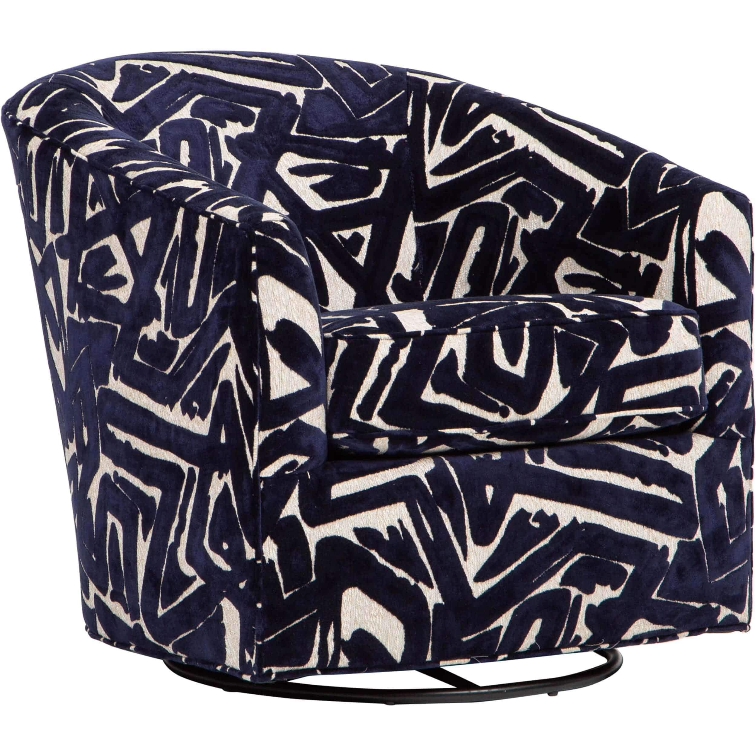 Image of Krew Swivel Chair, 300322-48