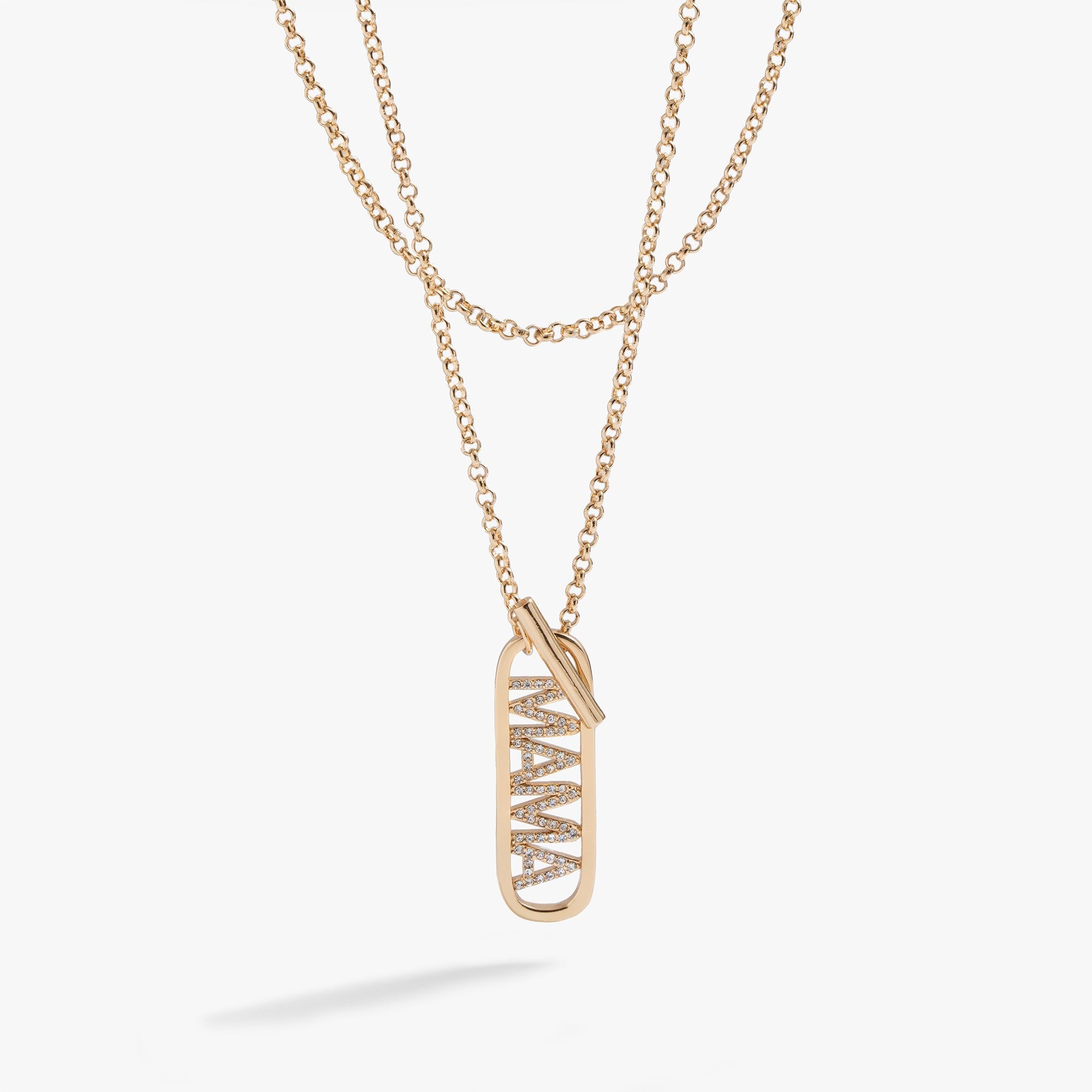 Image of Mama Toggle Pendant Necklace