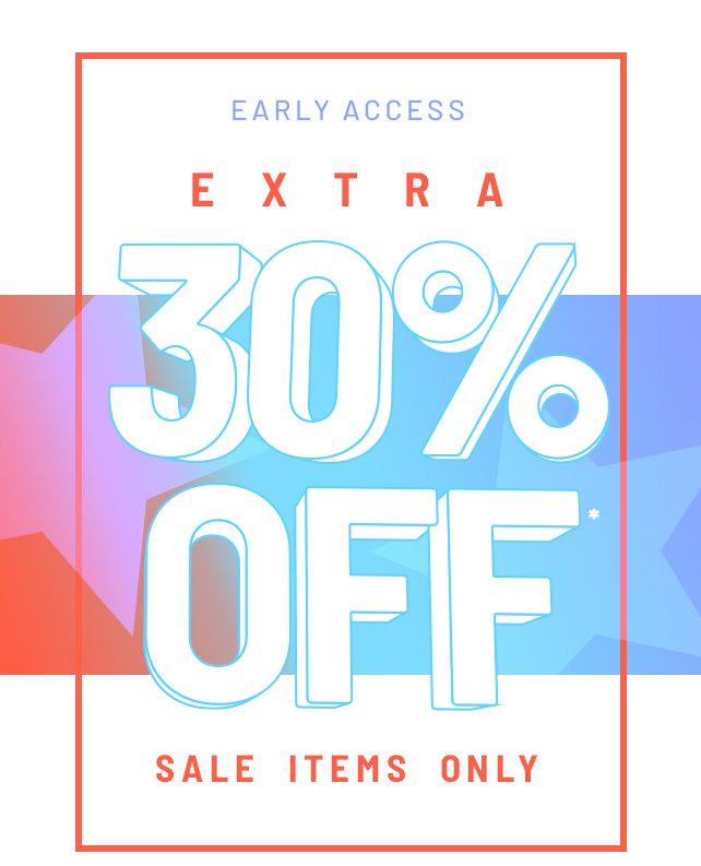 30% Off Sale Items