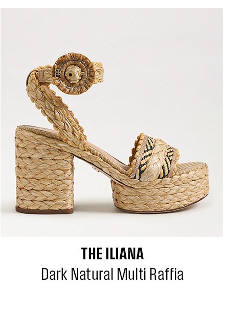 The Iliana (Dark Natural Multi Raffia)