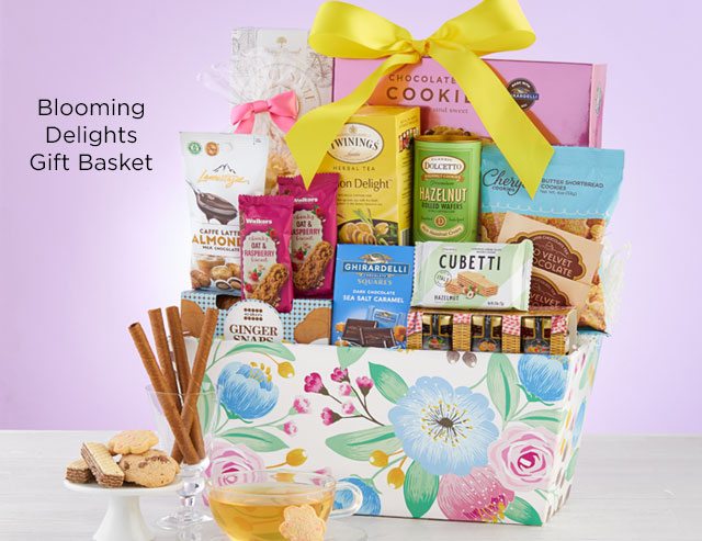 Blooming Delights Gift Basket