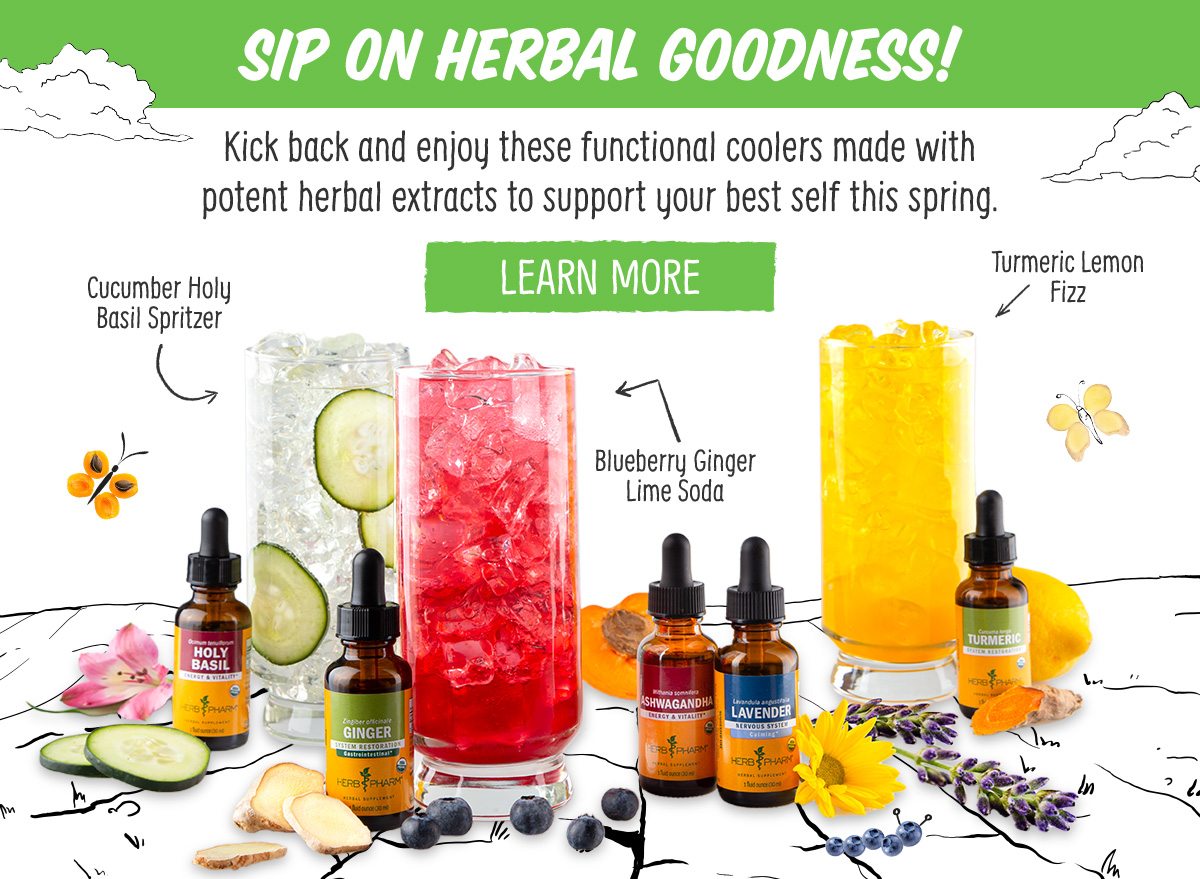 Sip on herbal goodness!