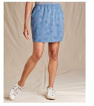 Sunkissed Weekend Skort - High Tide Airy Floral