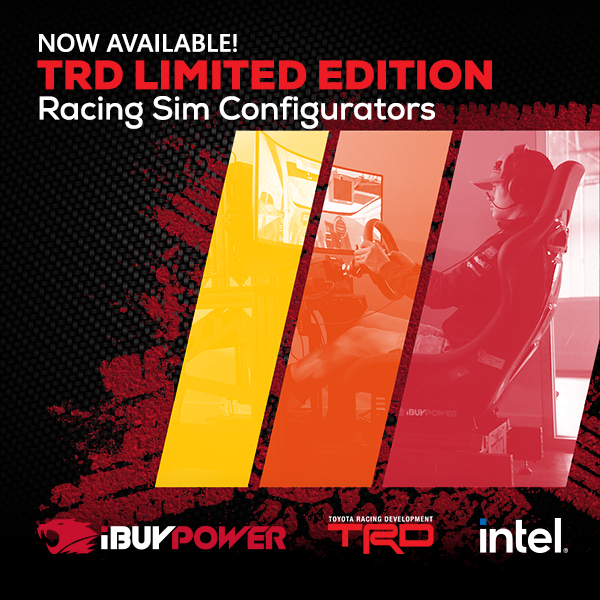 Now Available! TRD Limited Edition Racing Sim Gaming PCs