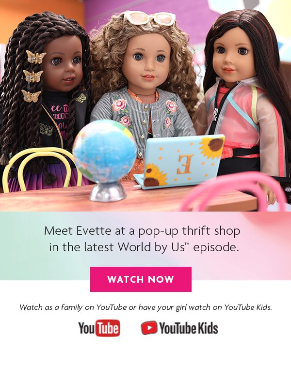 Meet Evette at a pop-up thrift shop - WATCH NOW