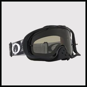 oakley, crowbar jet black goggles