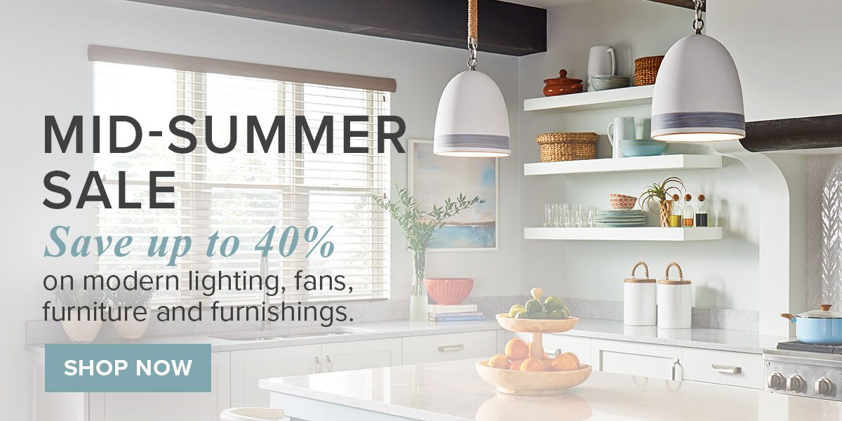 Mid-Summer Sale. Save up to 40%.