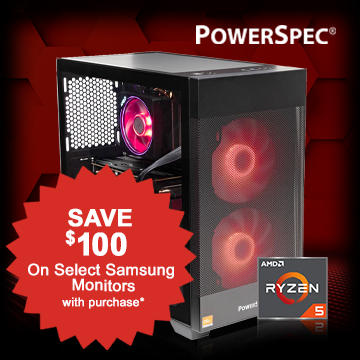 PowerSpec G520 Gaming Desktop