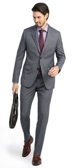 HARTFORD FINELINE GRAY SUIT