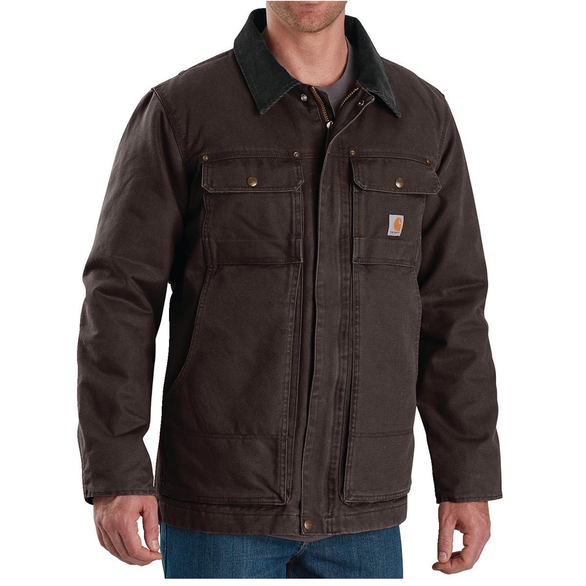 Image of Carhartt Washed Duck Full Swing Traditional Coat