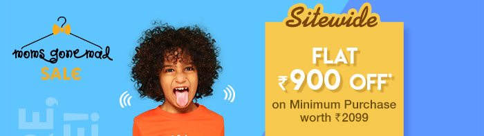 Flat Rs. 900 OFF* on Minimum Purchase worth Rs. 2099