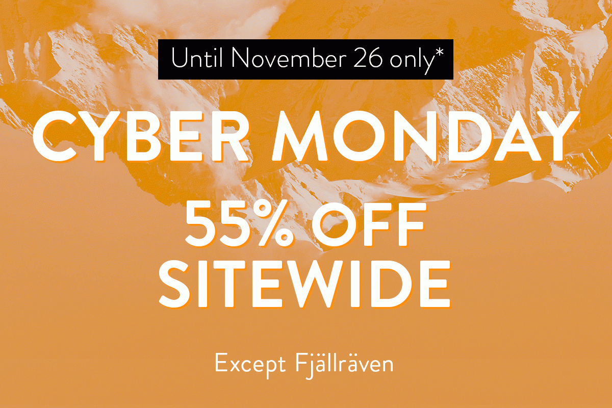 fjallraven cyber monday