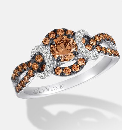 Chocolate Diamond Ring