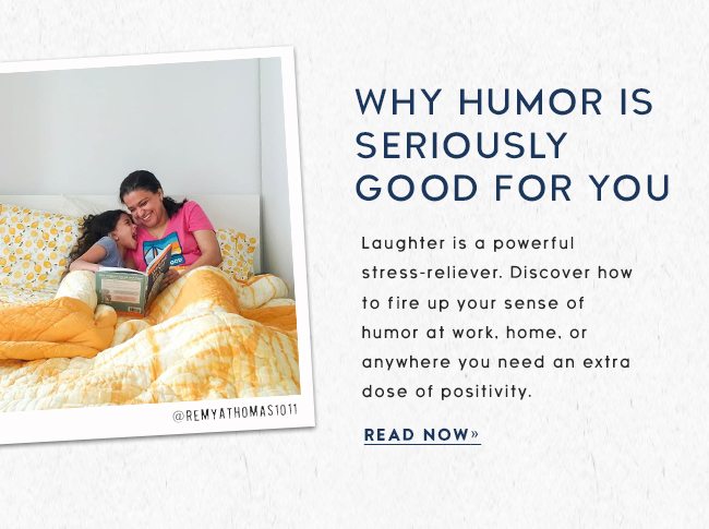 Why humor is seriously good for you