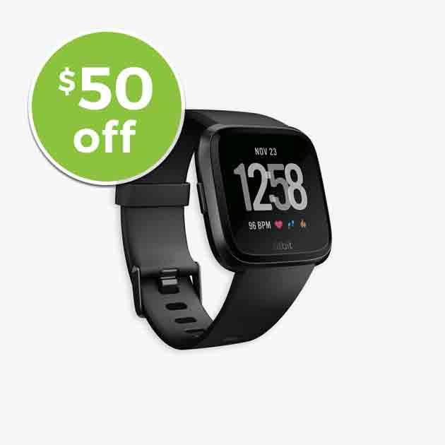 $50 off Fitbit Versa™ Smartwatch