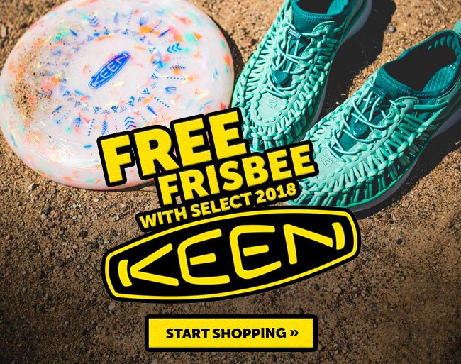 Free Frisbee With Select 2018 Keen