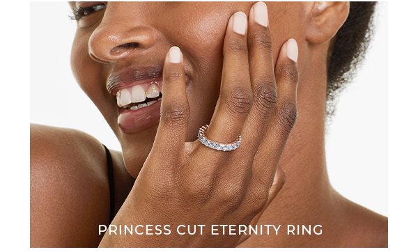 Princess Cut Eternity Ring