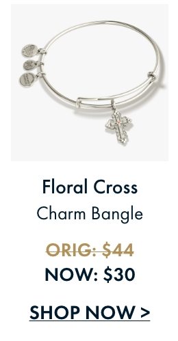 Floral Cross Bracelet | Shop Now