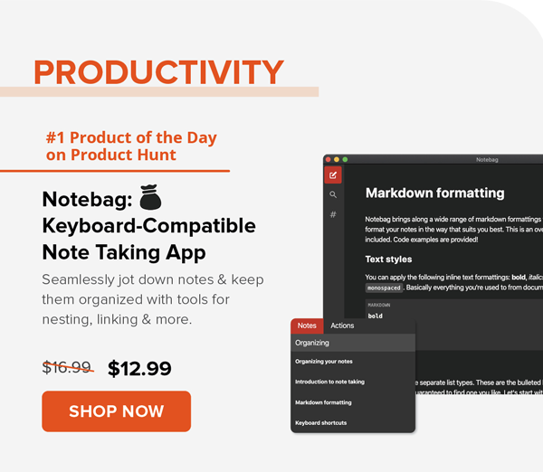 Productivity | shop now