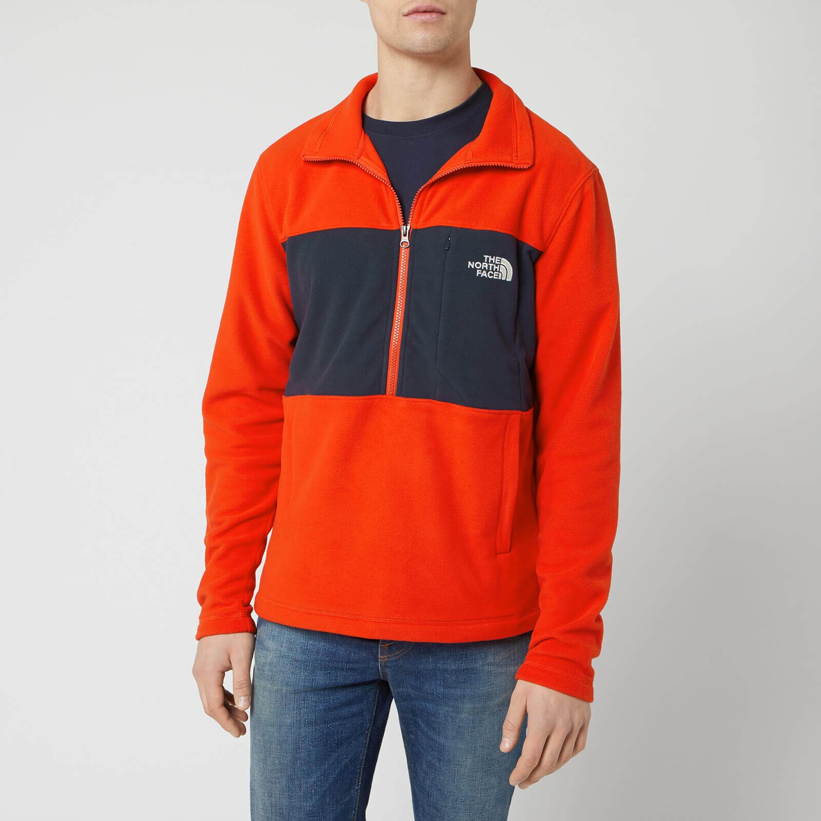 The North Face Men's Blocked 1/4 Zip Fleece