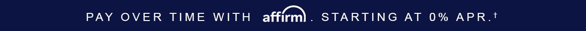 Pay Over Time With Affirm