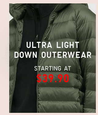 PDP7 - ULTRA LIGHT DOWN OUTERWEAR